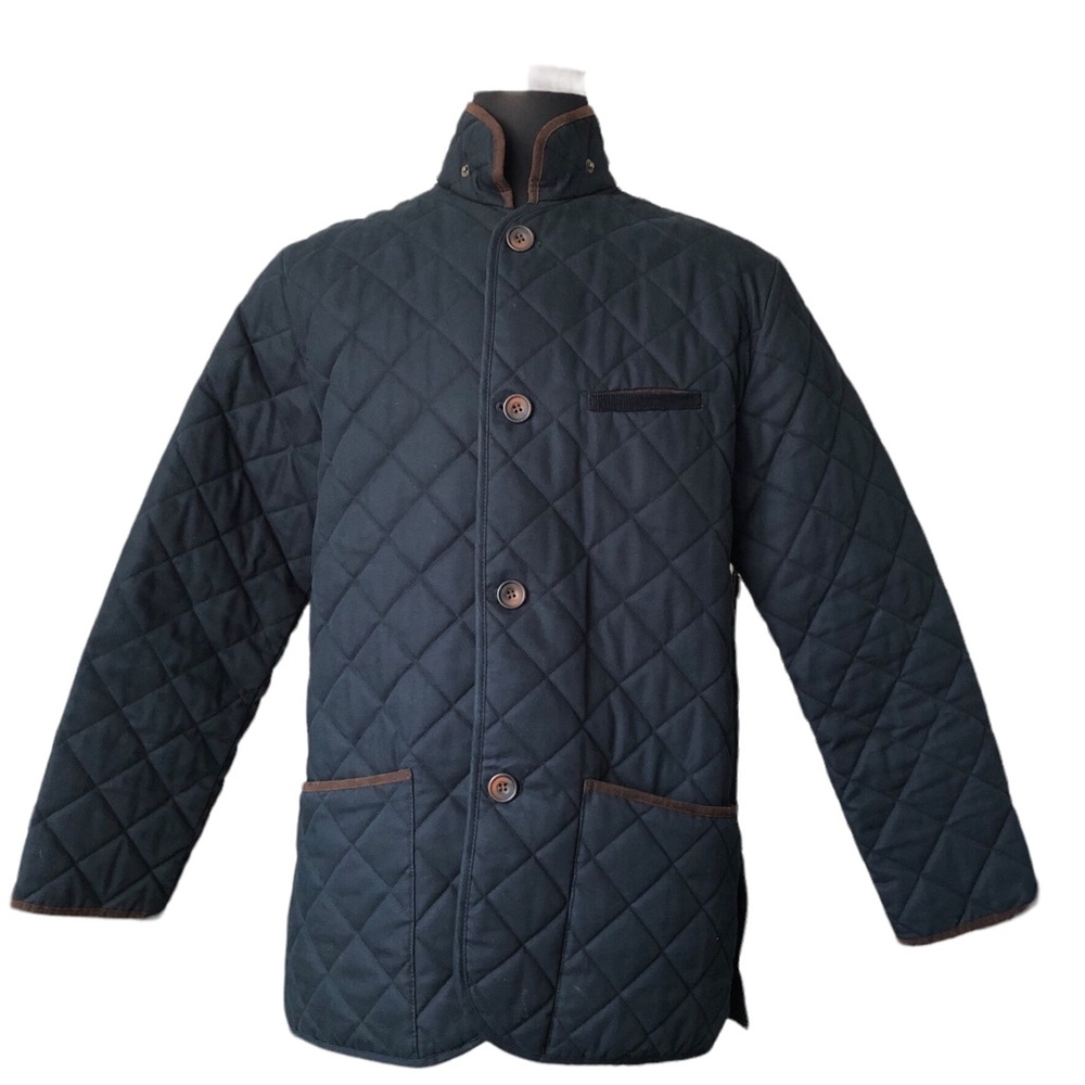 Men's Quilted Jacket - Black